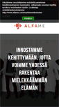 Mobile Screenshot of alfame.com